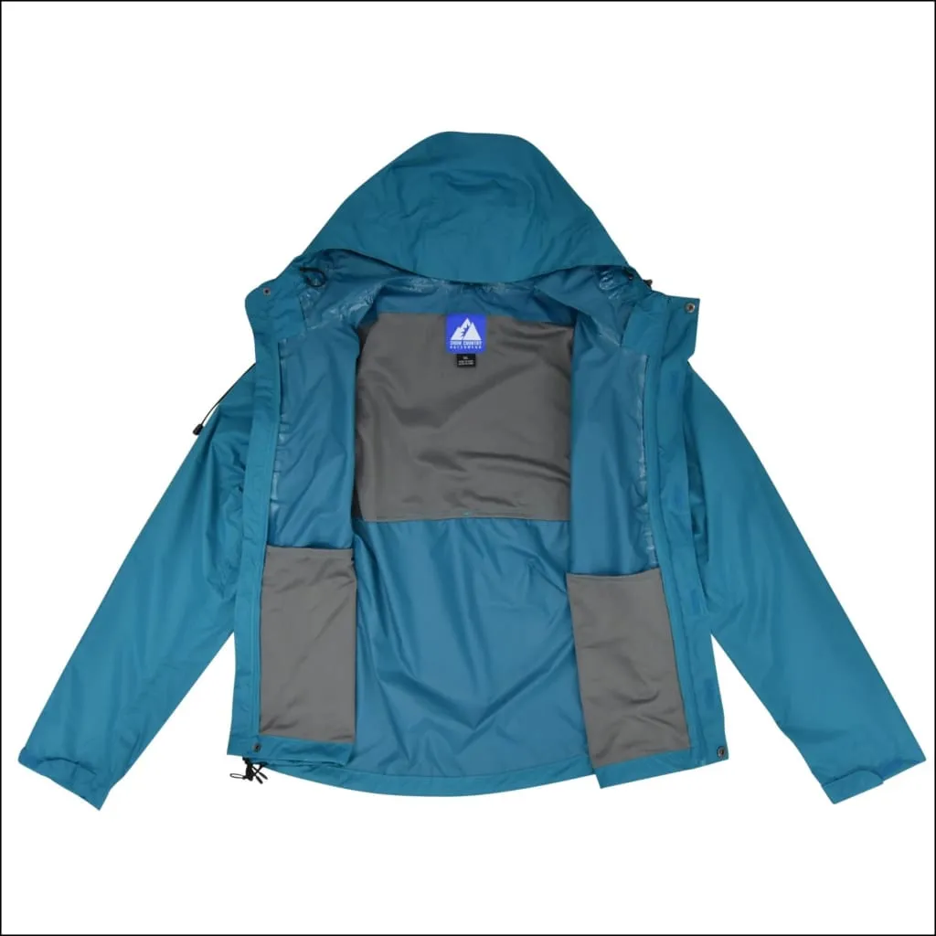 Women’s Plus Size Packable 1X-6X Windbreaker Rain Jacket