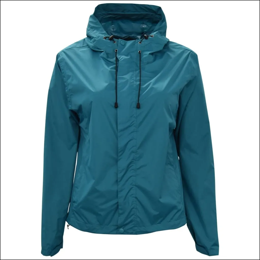 Women’s Plus Size Packable 1X-6X Windbreaker Rain Jacket