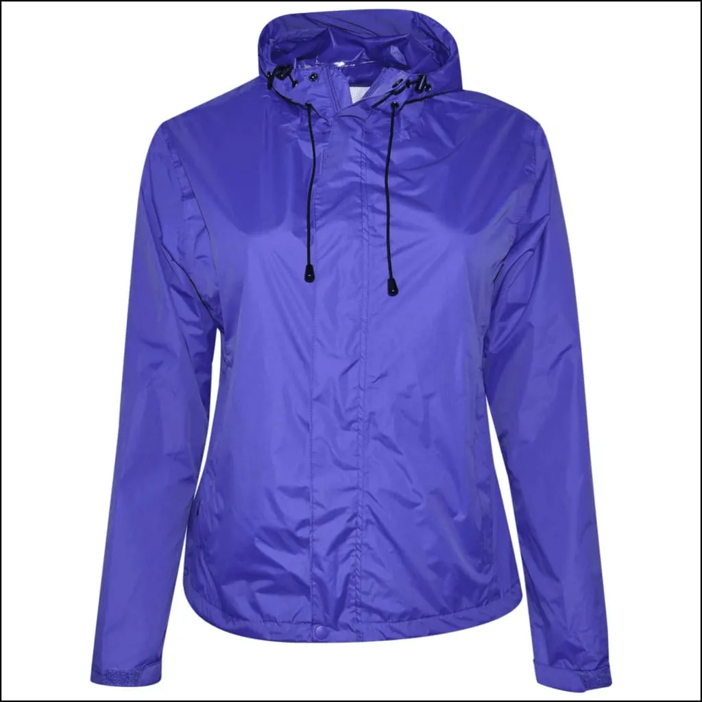 Women’s Plus Size Packable 1X-6X Windbreaker Rain Jacket