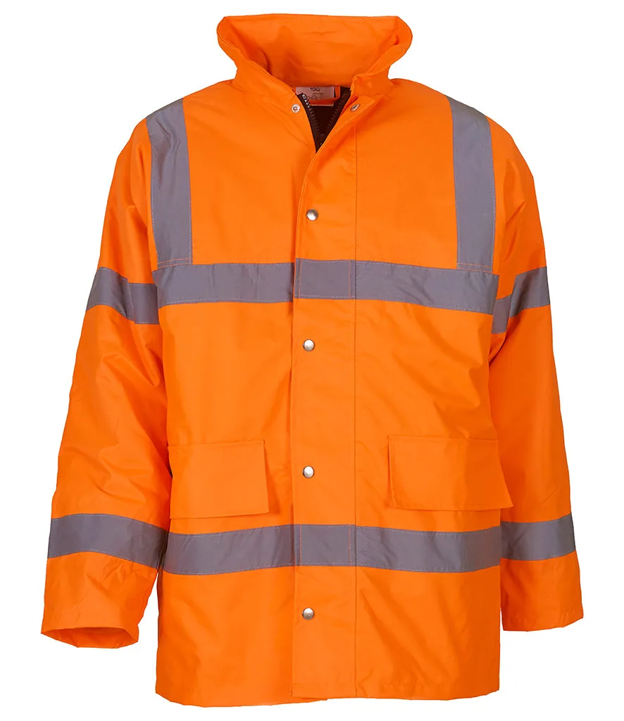 Yoko Hi-Vis Classic Motorway Jacket